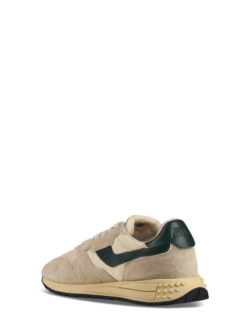 Autry Suede And Leather Sneakers