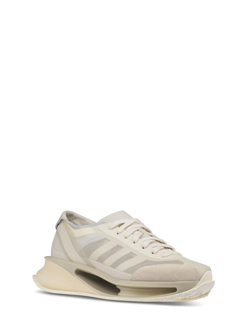 Y-3 Midsole Sneakers With Leather And Textile Composition