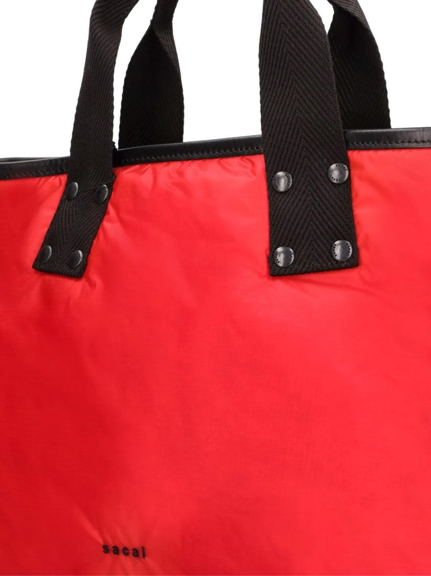 Sacai Skytex Logo Shopping Bag