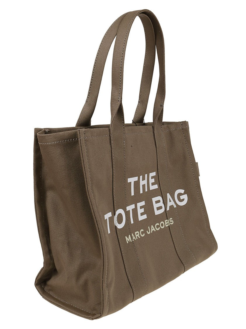 Marc Jacobs Cotton Canvas Tote Bag With Spacious Interior
