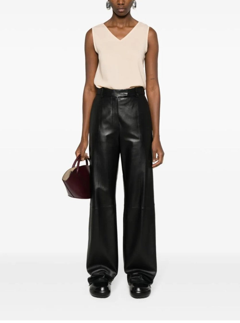 Fabiana Filippi Pink V-Neck Top