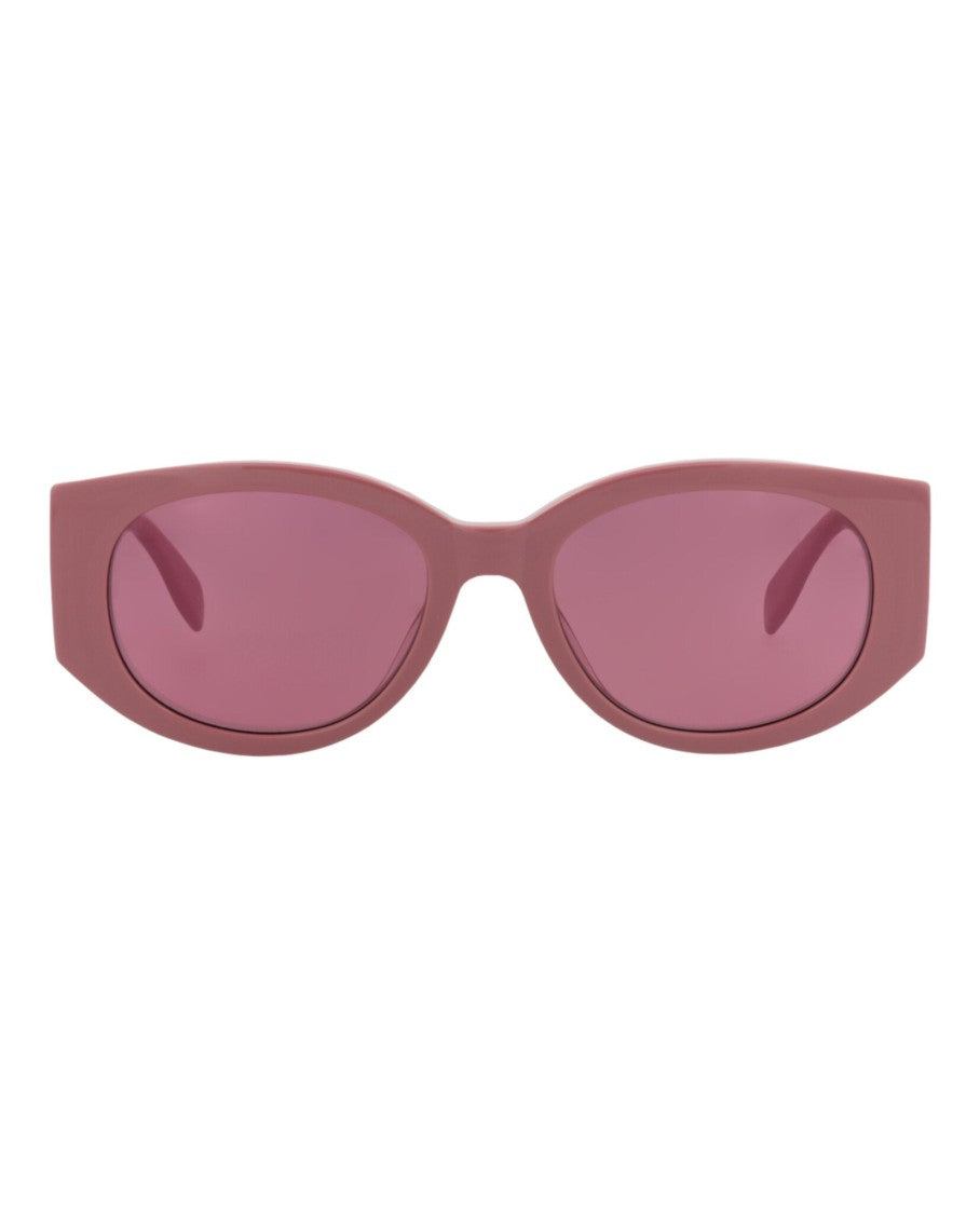 Alexander Mcqueen Round-Frame Recycled Acetate Sunglasses