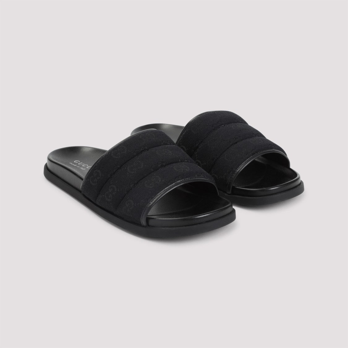 Gucci Refined Black Sandals