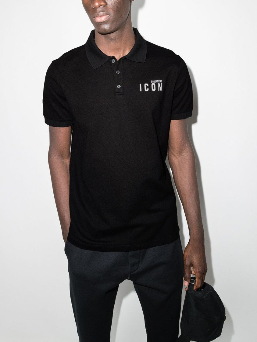 Dsquared2 Icon-Print Polo Shirt