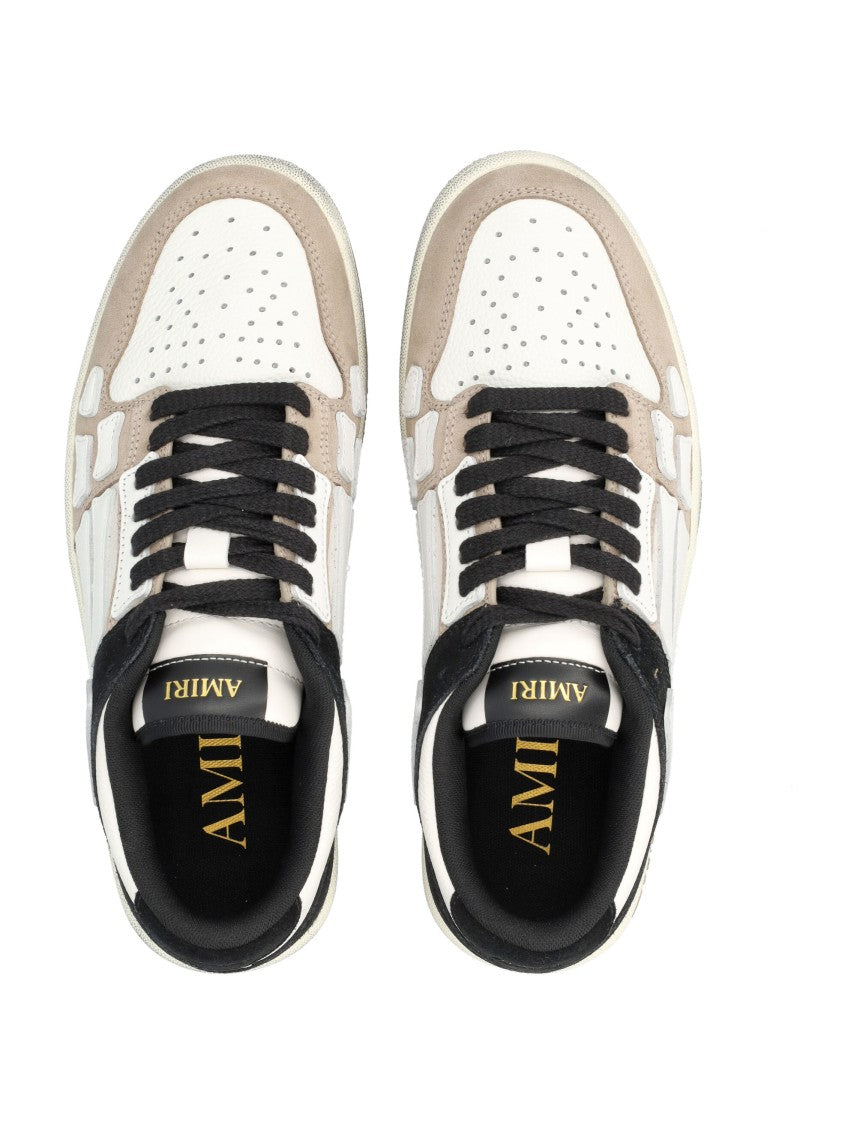 Amiri Distressed Skel Low-Top Sneakers