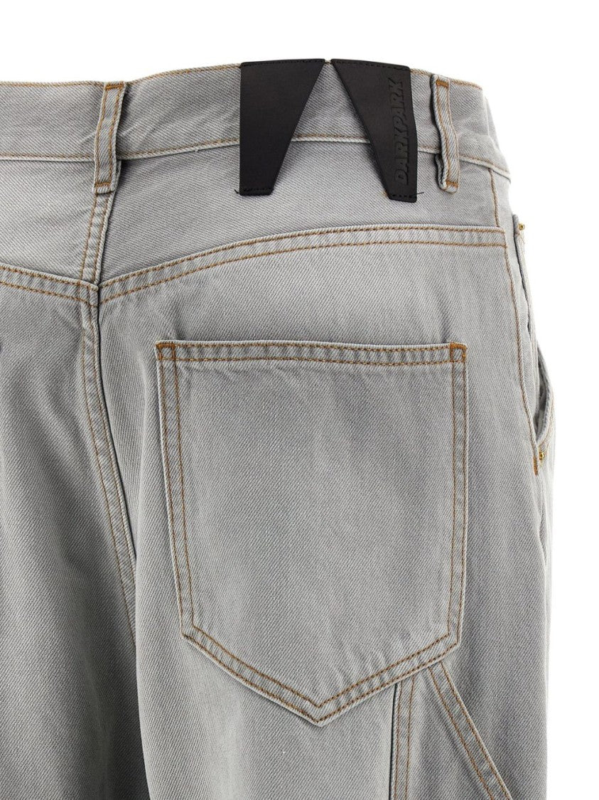 Darkpark Relaxed Fit Gray Denim Jeans