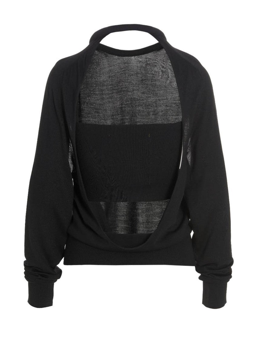 Ramael Cut Out Insert Top Sweater