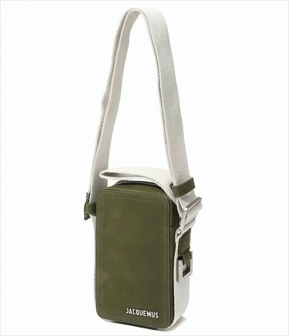 Jacquemus Compact Rectangular Shoulder Bag Crafted From Cowhide Leather