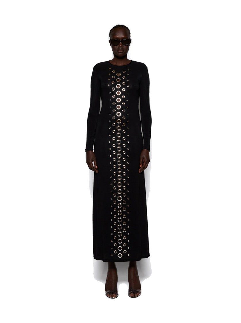 Rabanne Maxi Dress Black