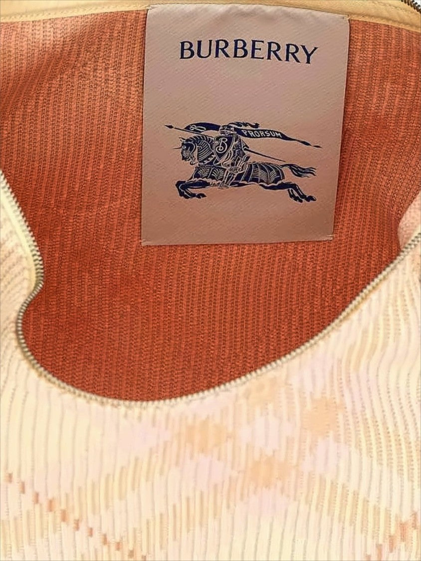 Burberry Textured Nylon Shoulder Bag