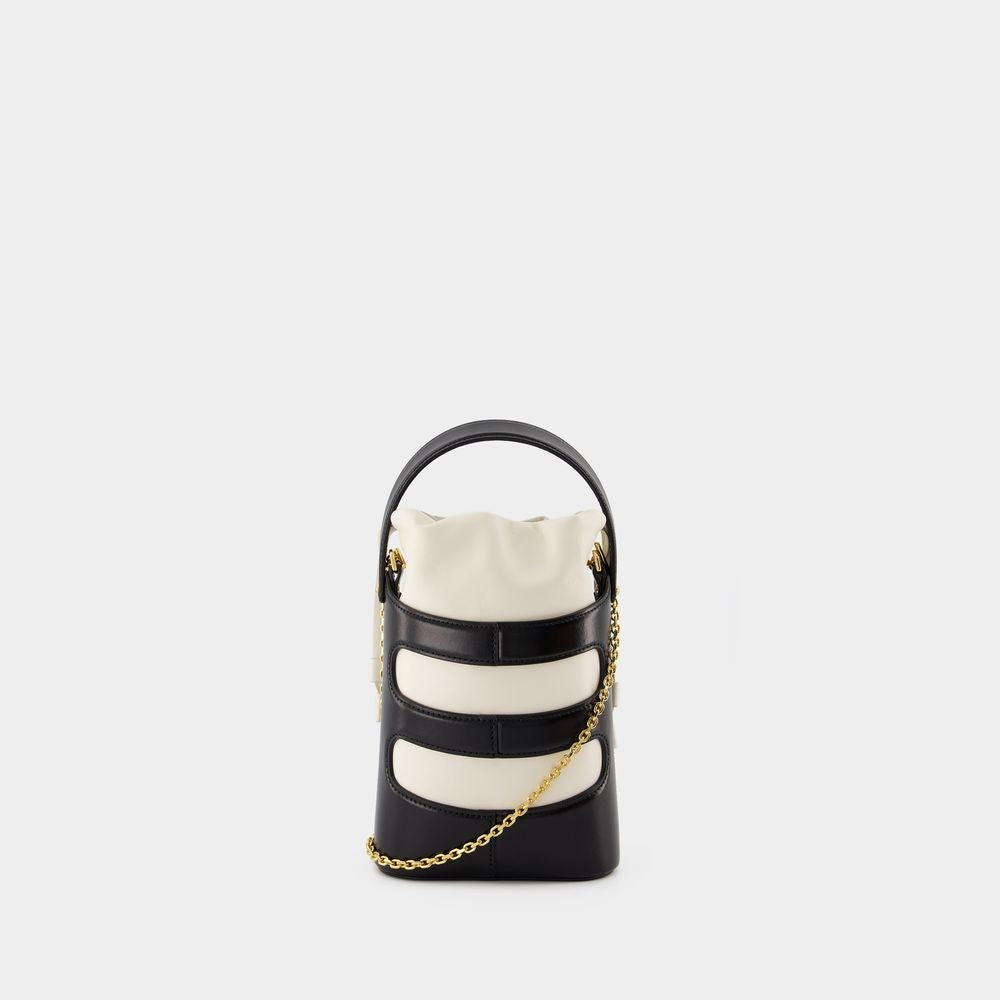Alexander Mcqueen The Rise Mini Crossbody - Leather - Black