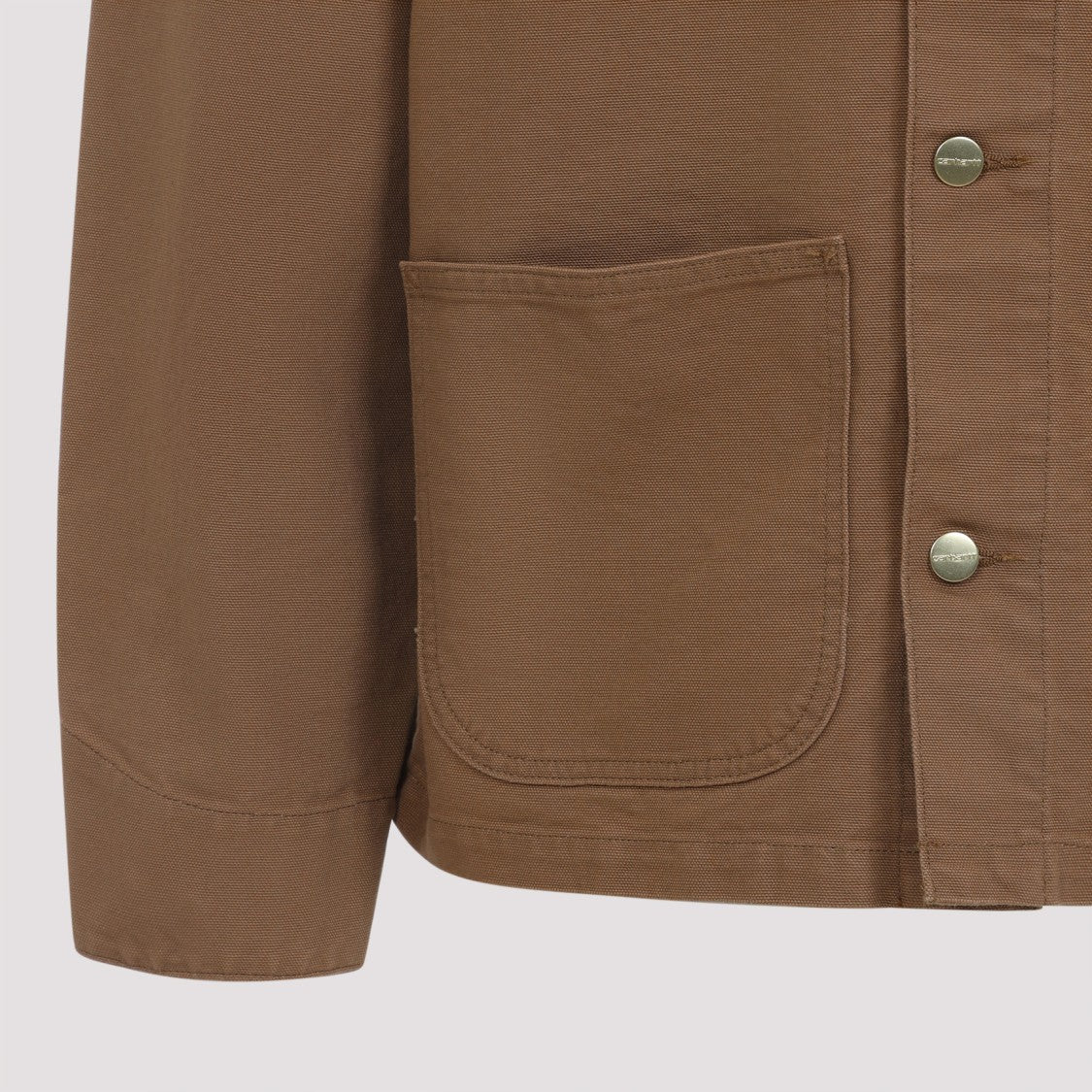 Carhartt Wip Brown Organic Cotton Coat