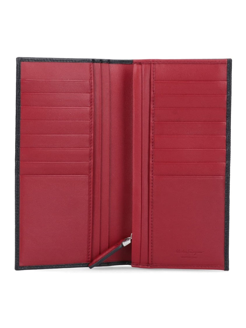 Ferragamo "Organizer Gancini" Wallet Black
