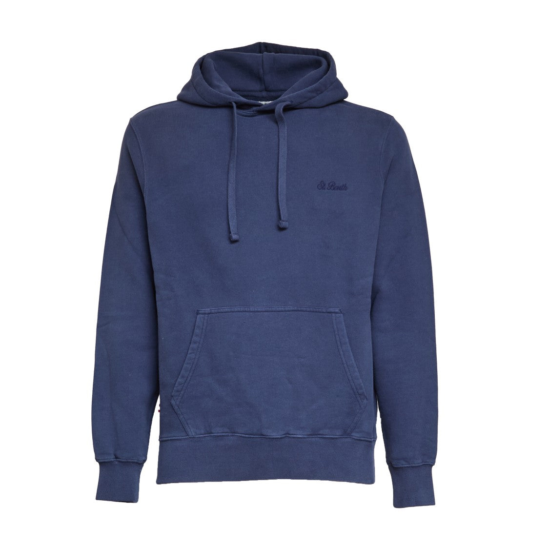 Mc2 Saint Barth Relaxed Fit Hooded Sweatshirt With Kangaroo Pocket