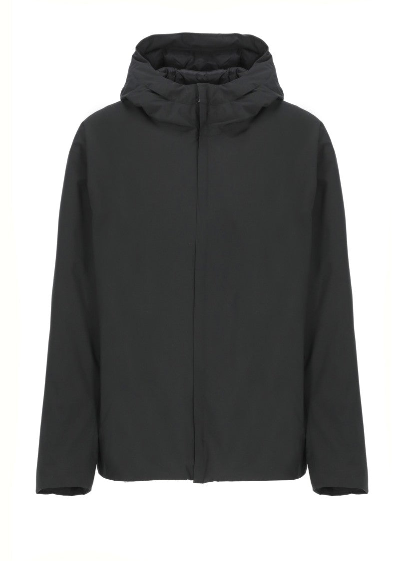 Herno Waterproof Matte Black Down Jacket