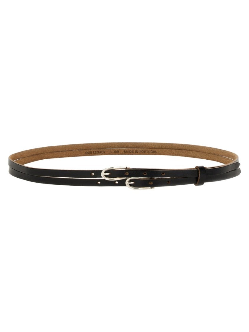 Our Legacy "Twin Tongue" Belt