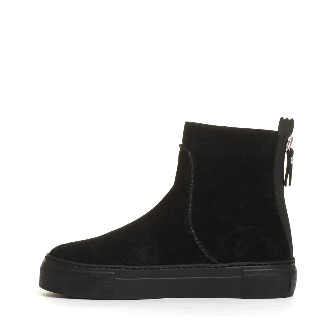 Agl Beatles Black Suede And Glitter