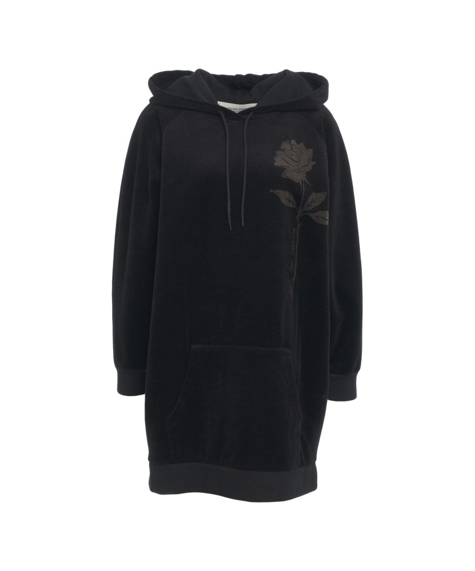 Golden Goose Chenille Sweatshirt Dress