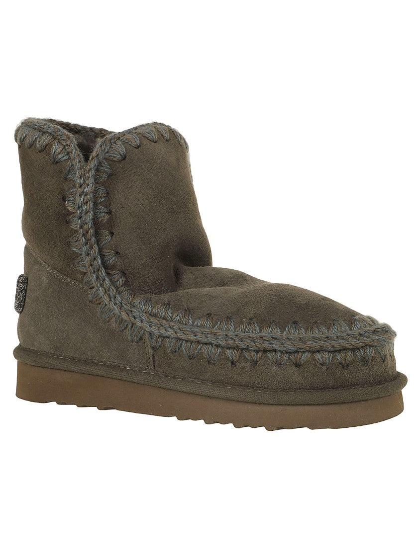Mou Sheepskin Ankle Boots