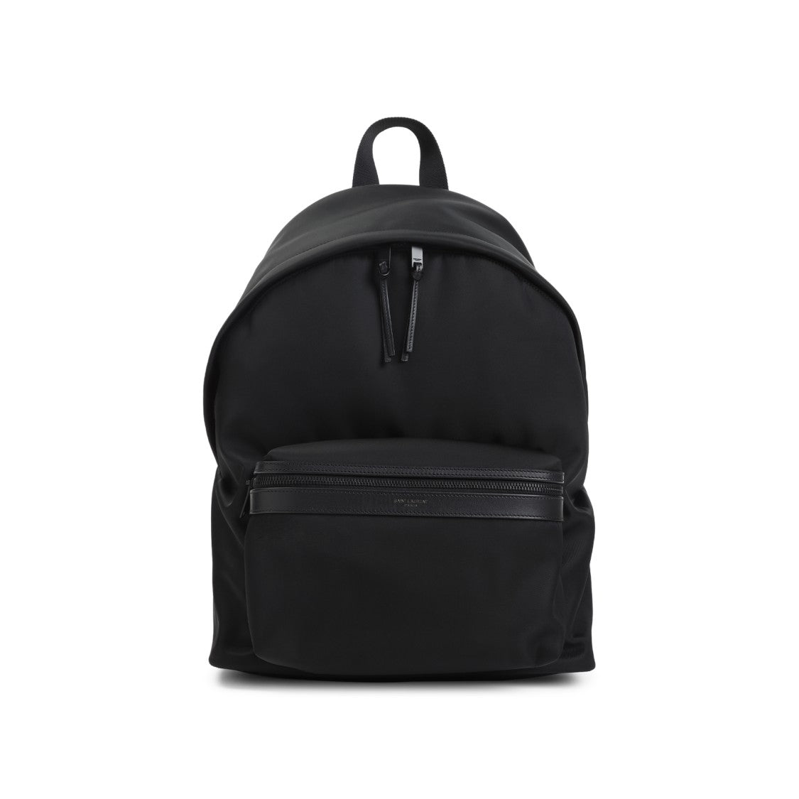 Saint Laurent City Black Nylon Backpack