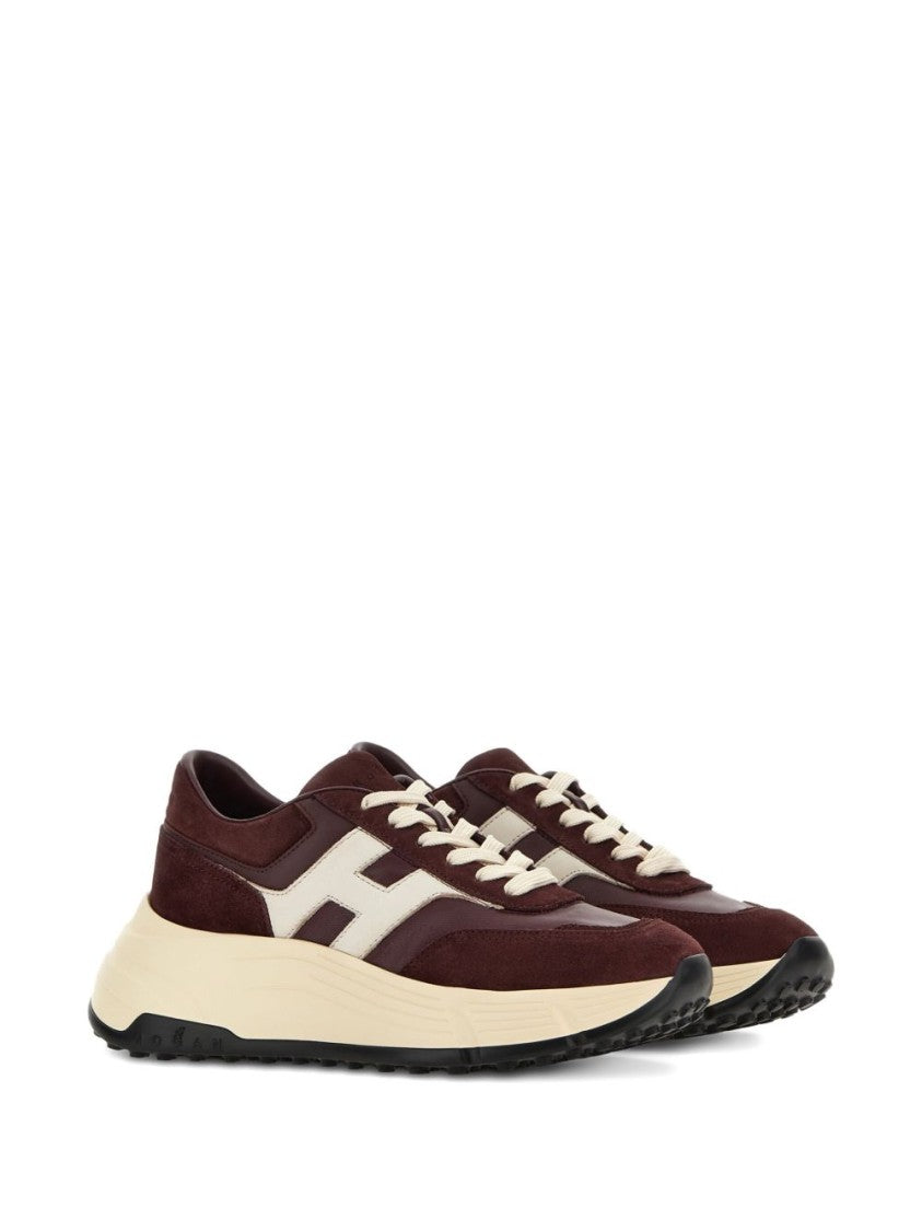 Hogan Suede And Leather Sneakers