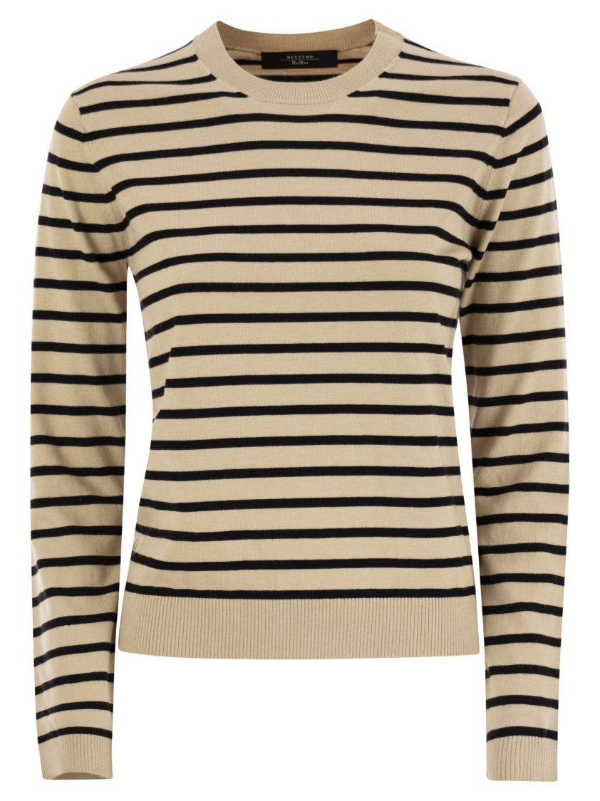 Max Mara Sicilia - Striped Sweater In Silk And Wool