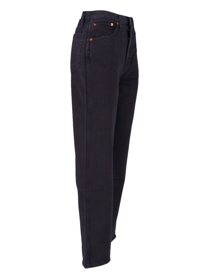 Re/Done '70S' Bootcut Jeans – Black