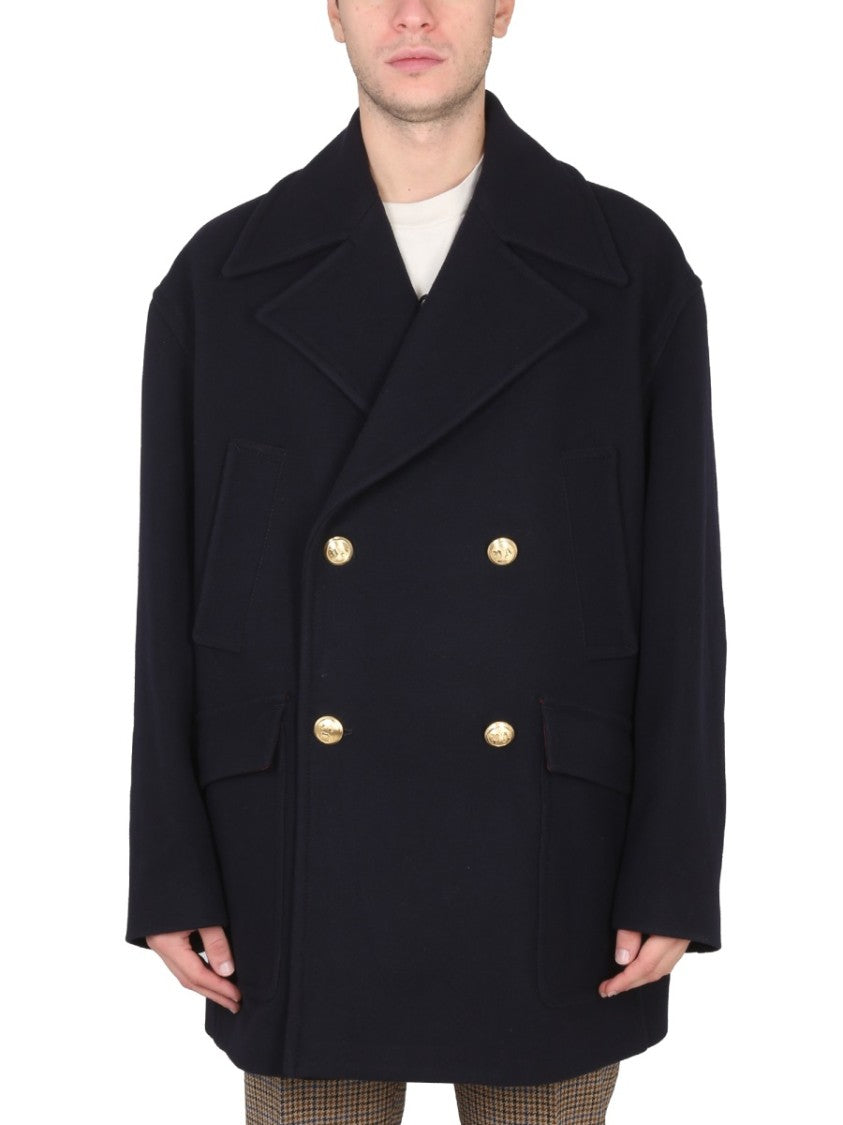 Palm Angels Double-Breasted Coat