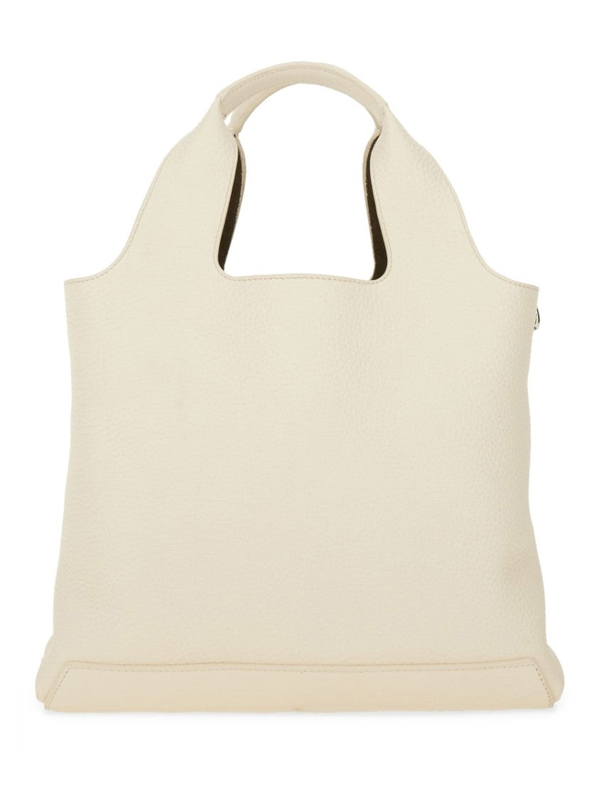 Hogan Structured Crossbody Shopping Bag With Textured Finish