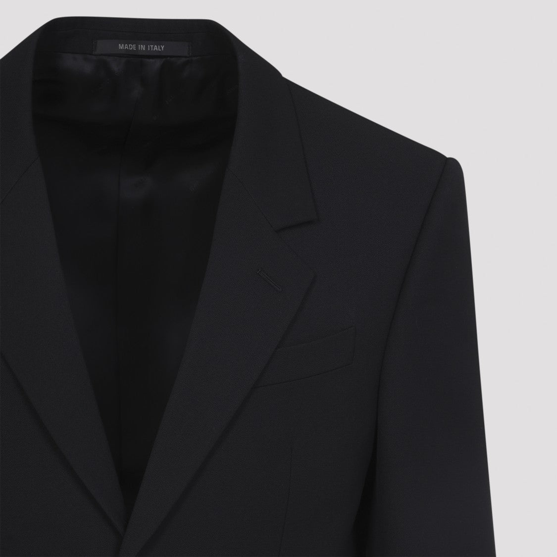 Balenciaga Tailored Black Wool Jacket