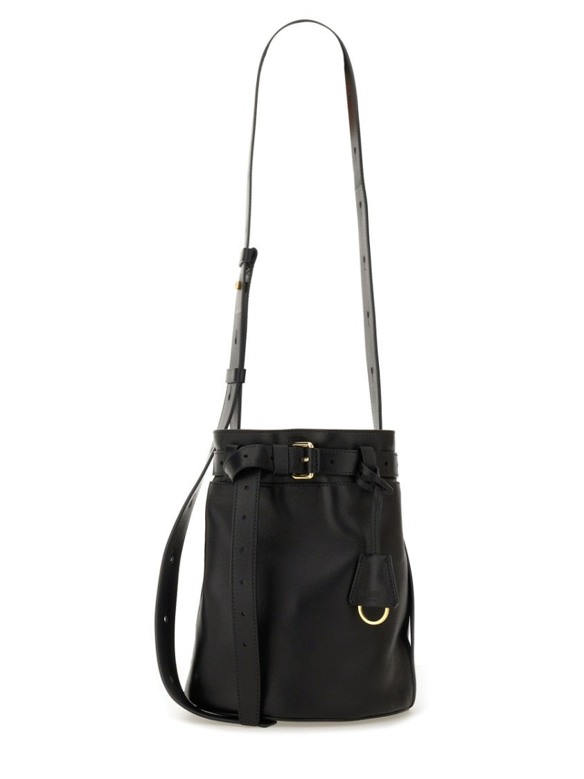 Moschino "Tie Me" Bucket Bag