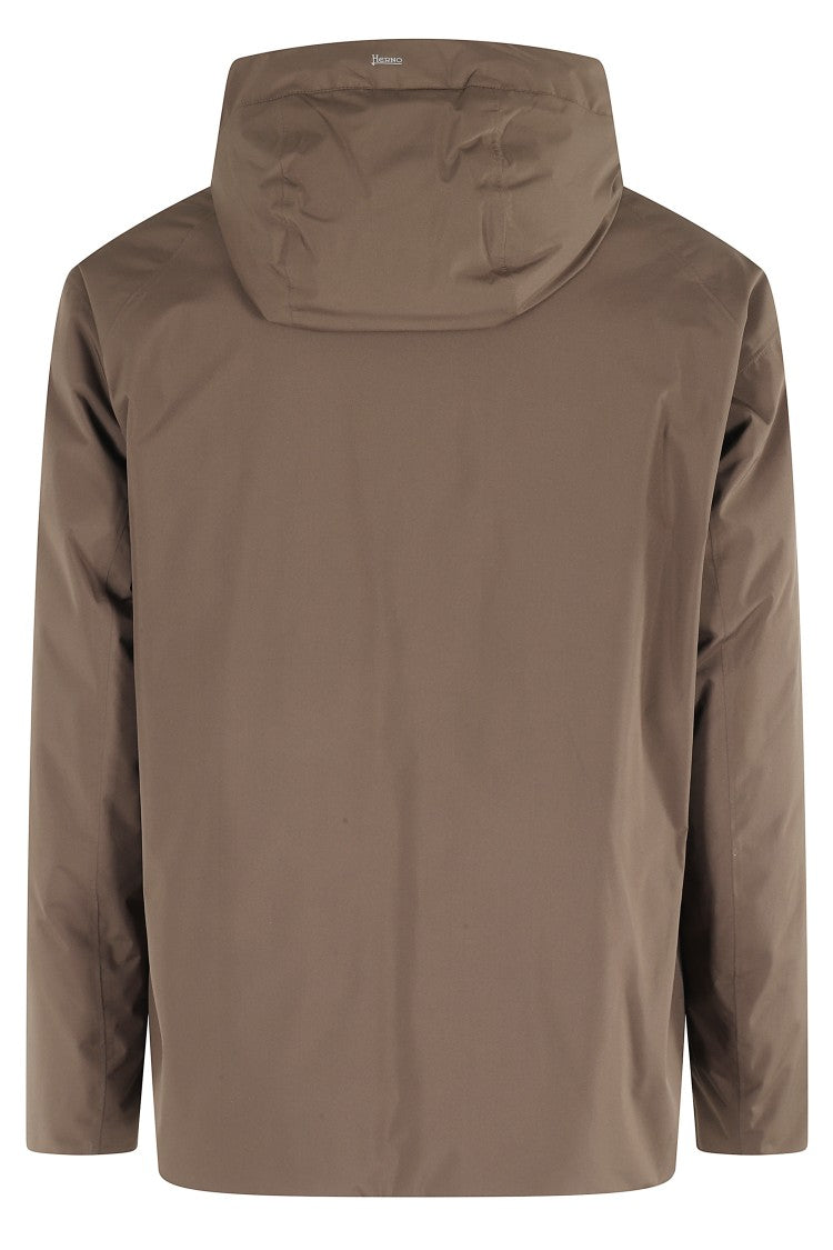 Herno Packable Padded Jacket With Drawstring Hood