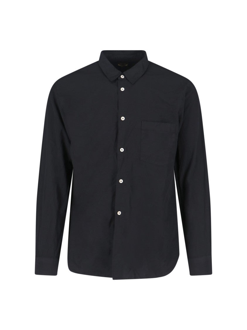 Comme Des Garçons Homme Plus Classic Shirt, In Black Fabric