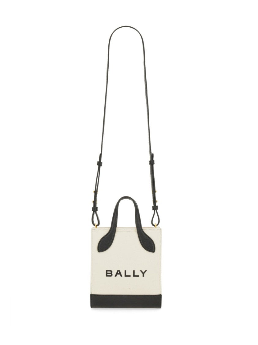 Bally Structured Bag With Detachable Strap And Bold Logo