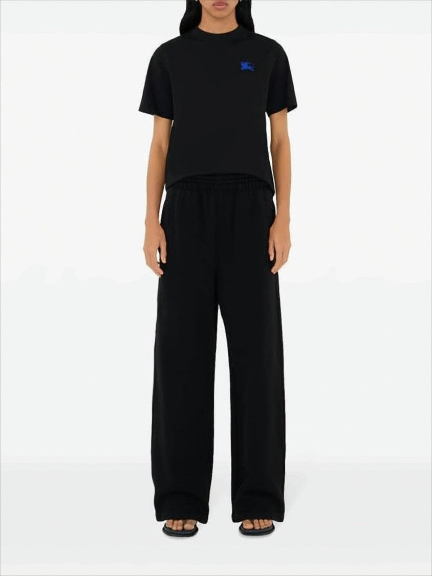 Burberry Black Cropped T-Shirt