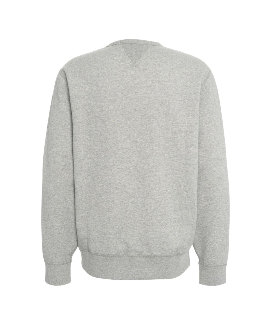 Polo Ralph Lauren Heathered Grey Crew Neck Sweatshirt