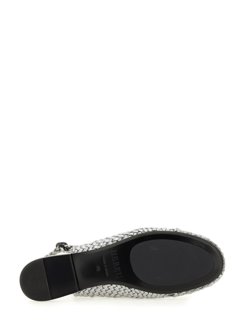 Hereu Empuria Metallic Slingback Sandal