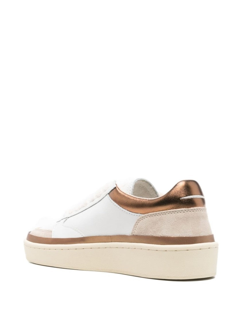 Ghoud White Sneakers With Metallic Accents