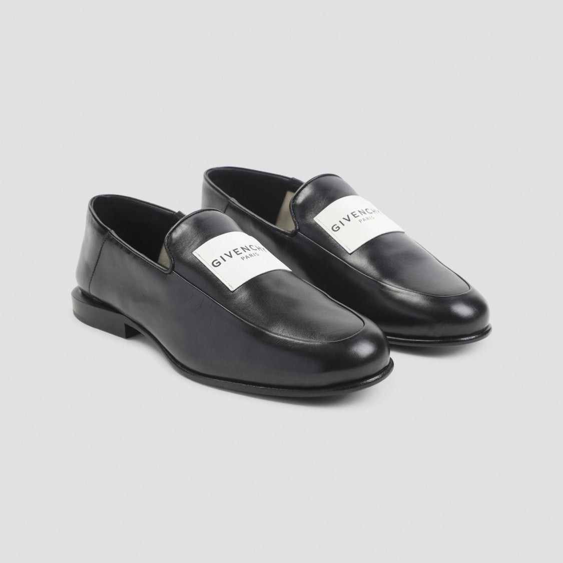 Givenchy Black Lamb Leather Loafers