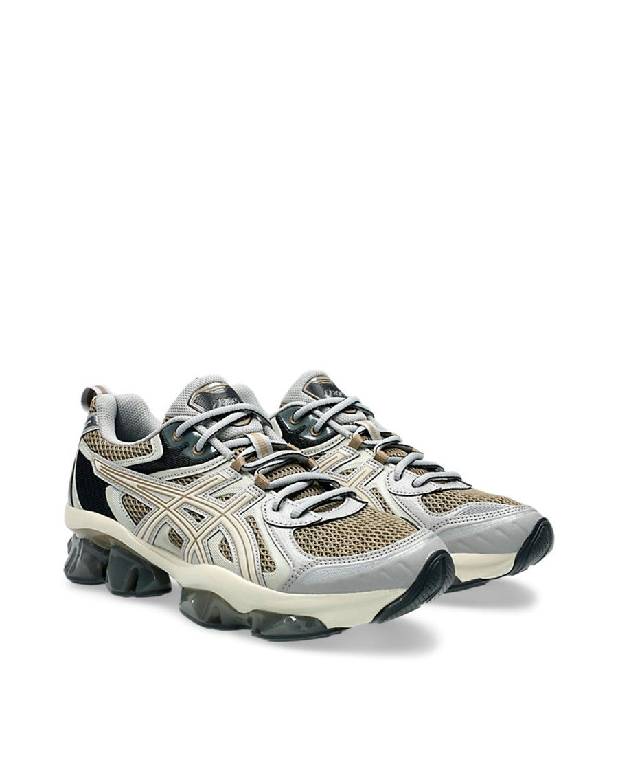 Asics Layered Design Sneakers With Translucent Sole