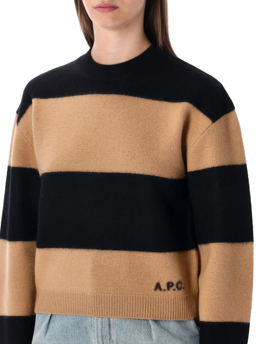 A.P.C. Penny Stripe Knit Sweater