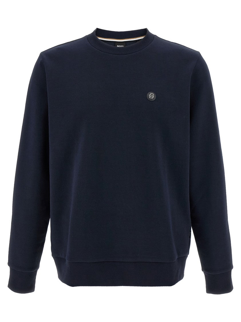 Hugo Boss Slightly Stretch Black Sweatshirt