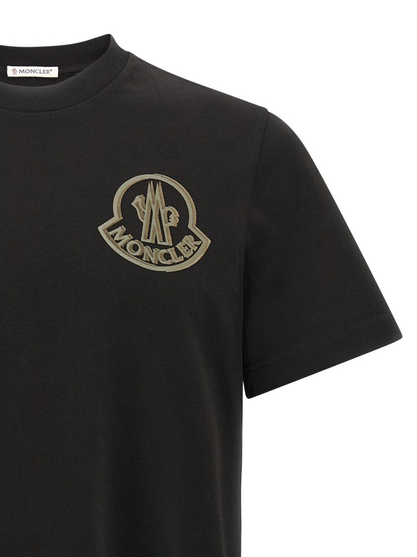 Moncler Flocked Logo T-Shirt