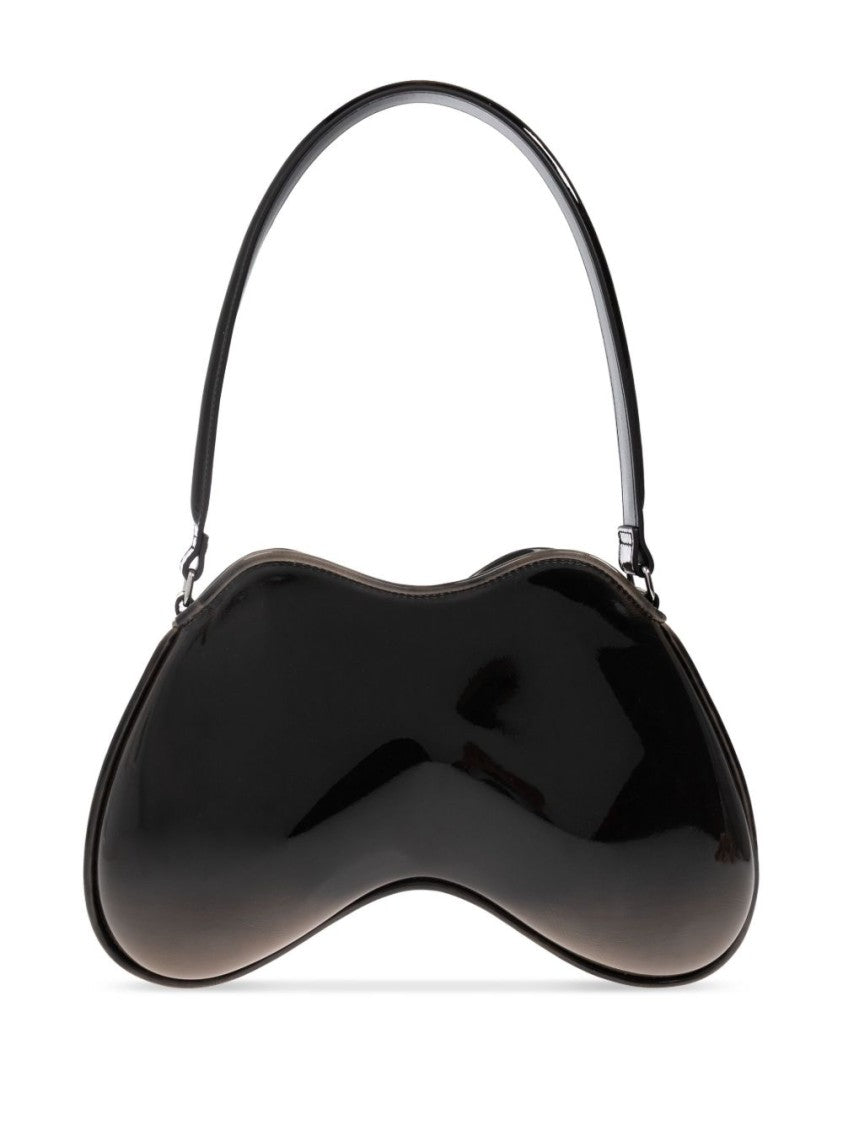 Diesel Sculptural Red Polyurethane Shoulder Bag