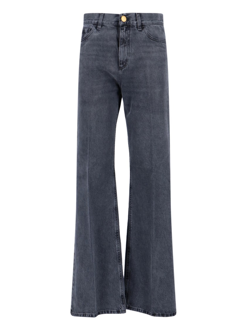 Seafarer Bootcut Jeans In Worn Grey Cotton