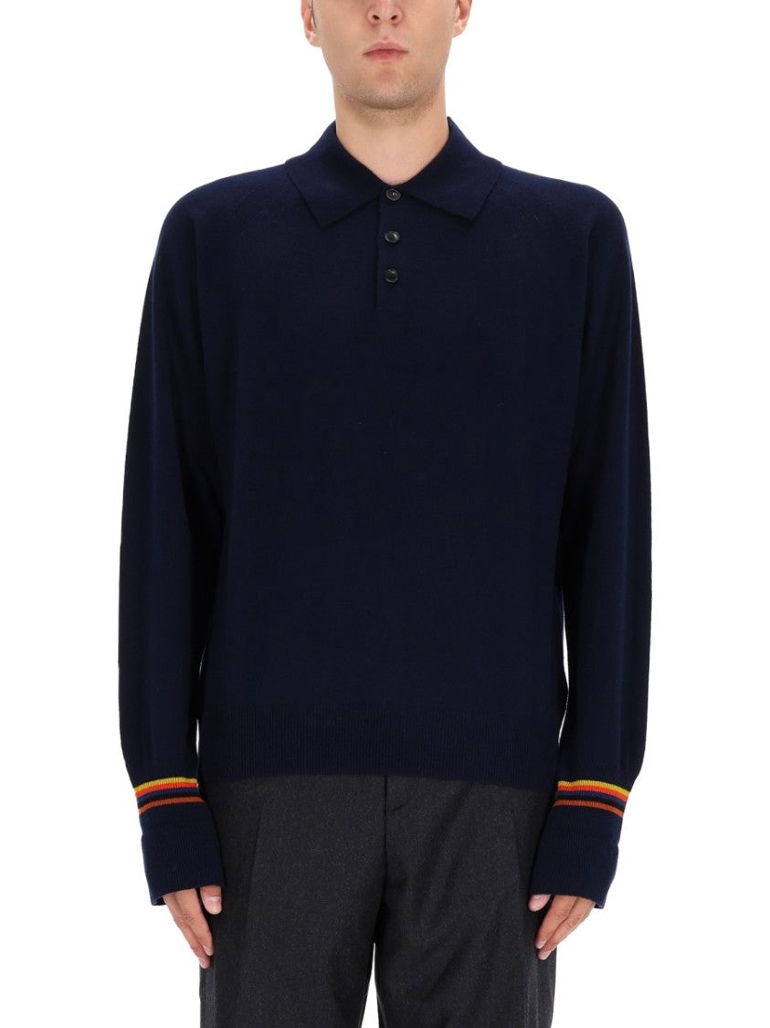 Paul Smith Long-Sleeve Cashmere Sweater