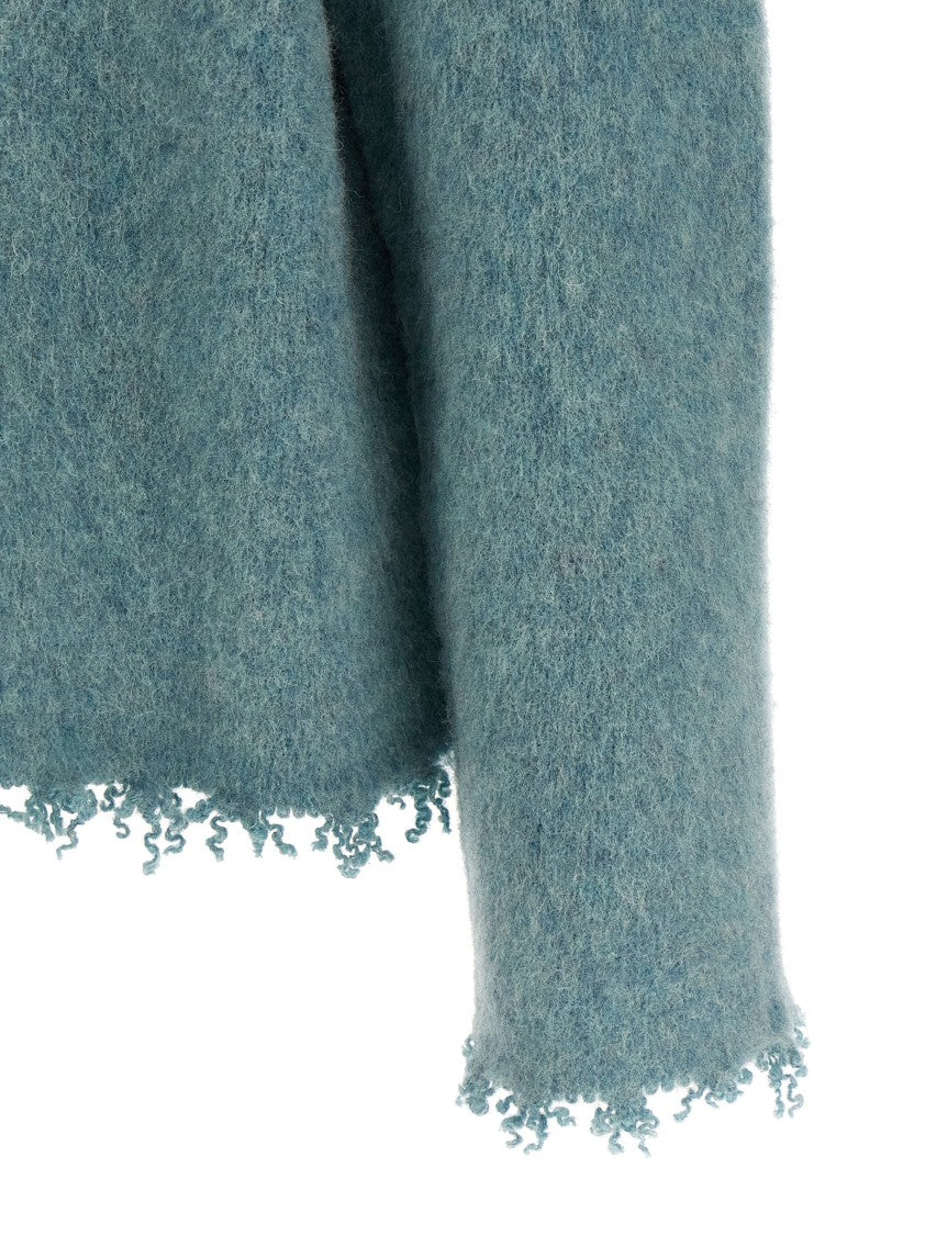 Jil Sander Wool Sweater With Boat Neckline