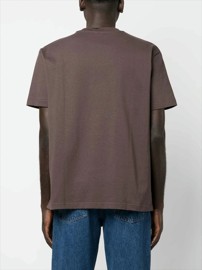 Jacquemus Relaxed-Fit Graphic Print Tee With Maraca Design