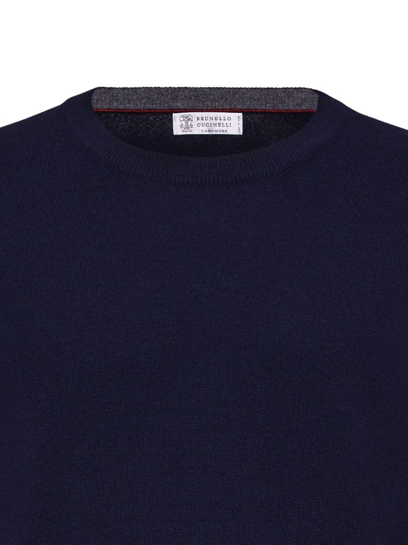 Brunello Cucinelli Fitted Round Neck Sweater
