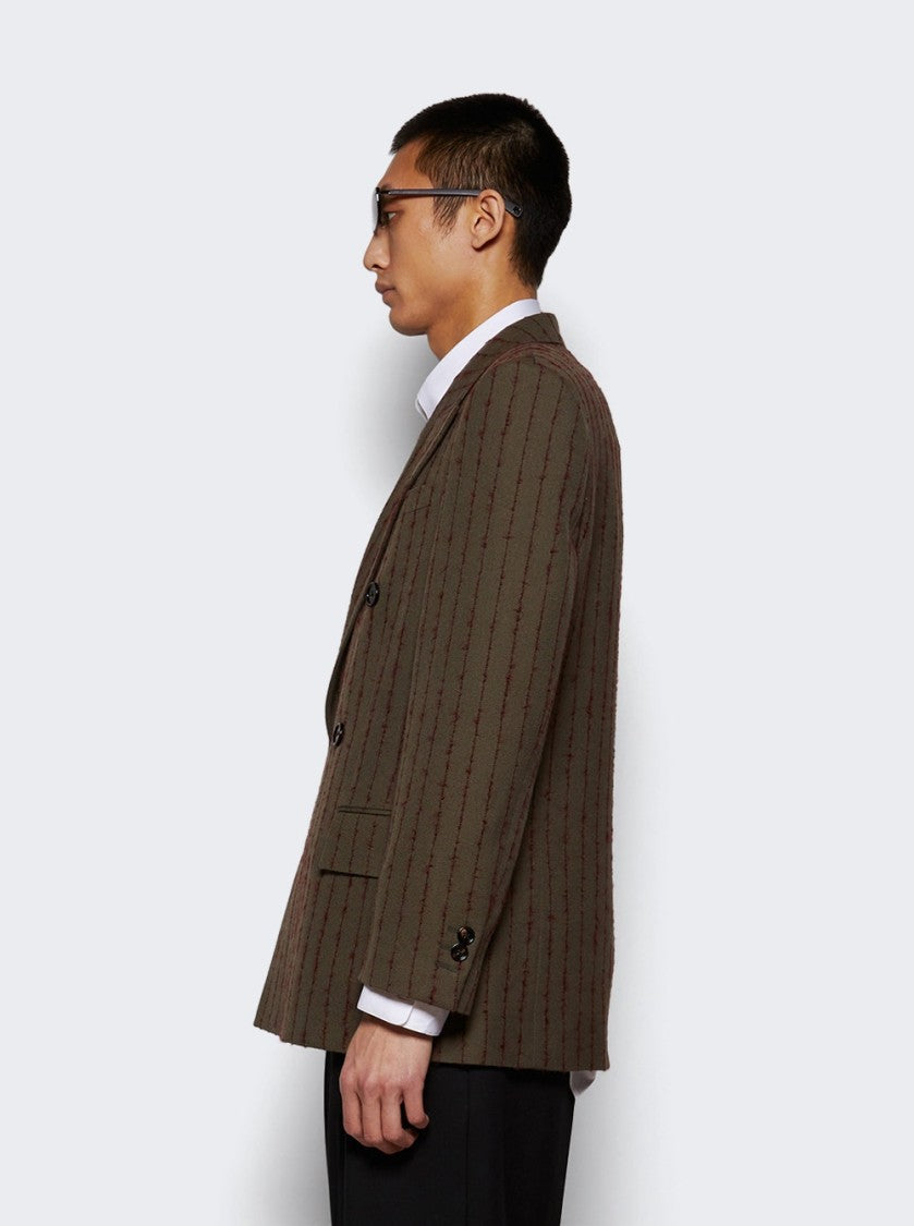 Burberry Tailored Jacket Coal And Fig